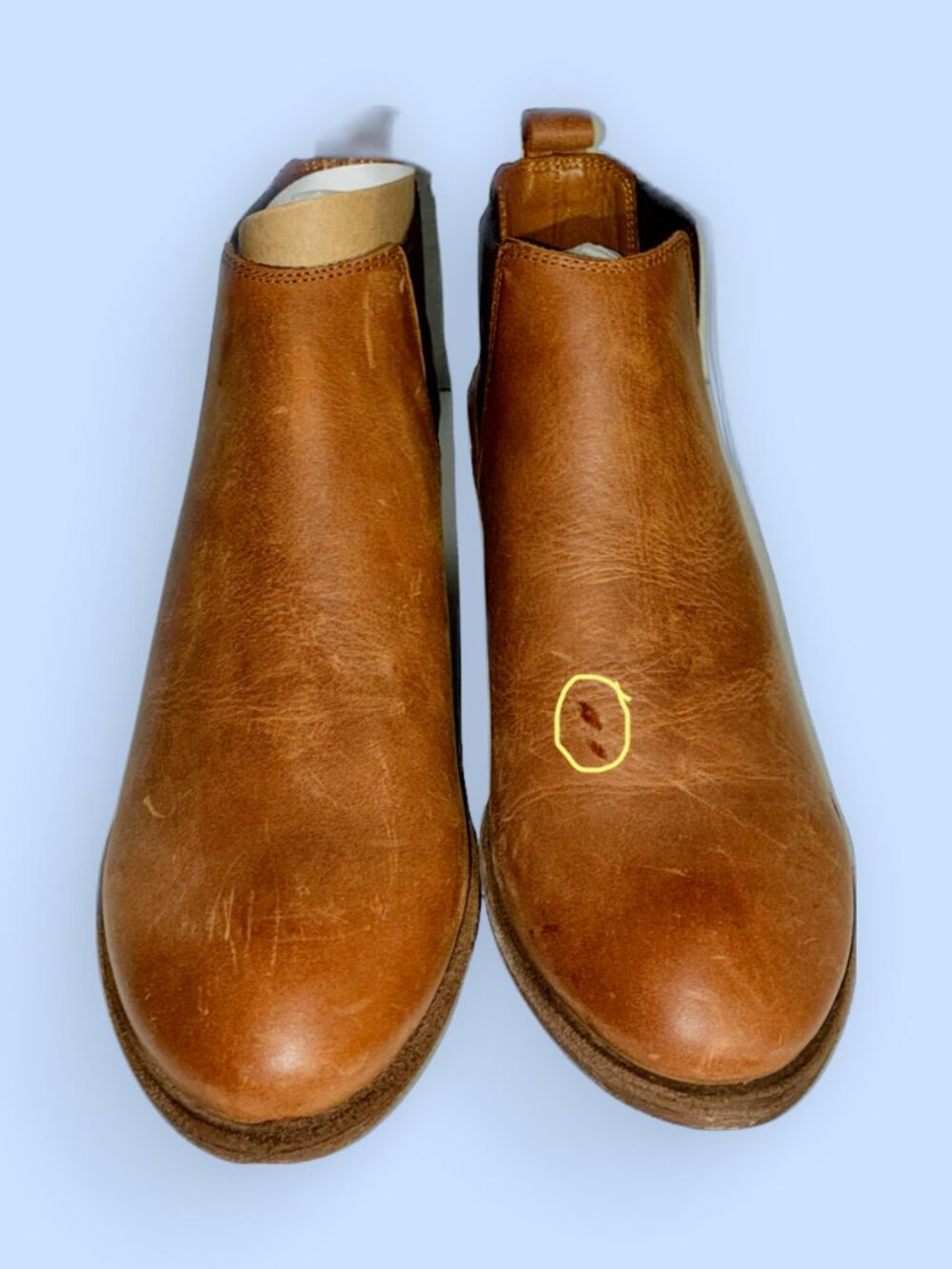 Frye Carson Ankle Bootie Cognac - Picture 6 of 8